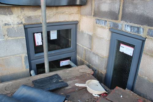Bedroom and en-suite windows in