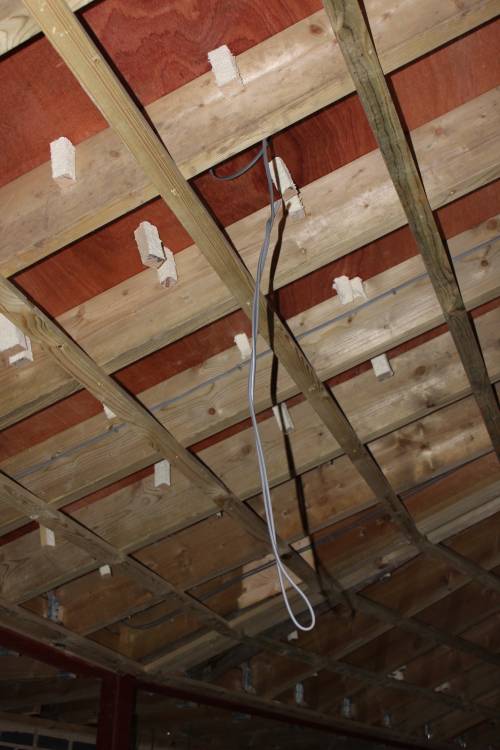 Living room light cable