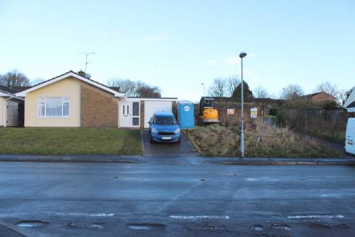 Living right next to the building site will be very helpful during the project