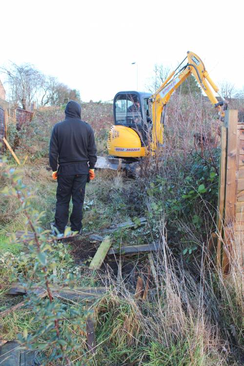 It's great to see progress on-site at last