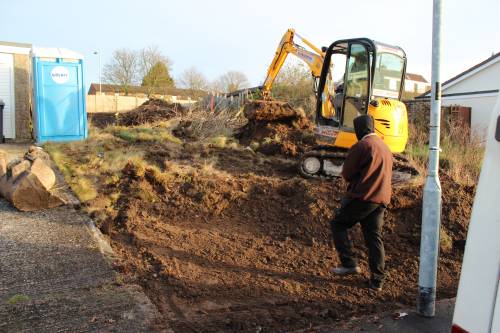 The lamppost will also be moved soon