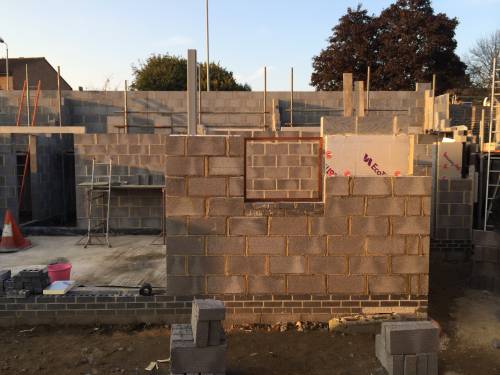 Light Oak stain frame mockup