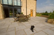 Traditional flagstone flooring for new build homes